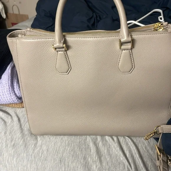 Tory Burch Gray Satchel - Picture 2 of 4